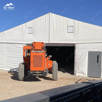 Tente Industrielle Sur Mesure en Aluminium, Chapiteau Permanent Extérieur, Atelier, Bâche PVC, Tente de Stockage d'Entrepôt pour Hangars Industriels