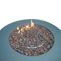 Table de foyer au gaz/Propane, béton et moderne, livraison gratuite