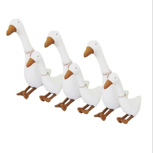 Muñeco de peluche de ganso gigante, juguete suave hecho a mano, tela de algodón para recién nacidos, edredón ponderado para dormir, cumpleaños, gran oferta - Product Image 2