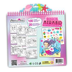 定制多功能彩色搞笑儿童画精装素描本 - Product Image 4