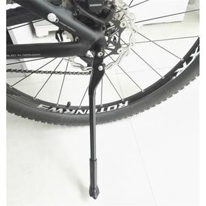 Béquille de vélo en alliage d'aluminium 32-40 cm pour porte-cadre, support arrière noir pour VTT - Product Image 1