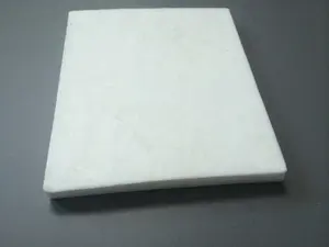 Fogli quadrati modificati sagomati in PTFE bianco naturale foglio di plastica PTFE