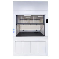 Meuble de laboratoire Plein acier Affichage LED Fumée chimique Placard Hotte pour laboratoire
