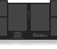 Batterie de remplacement pour ordinateur portable Apple MacBook Air Late 2010 11 pouces A1370 EMC 2393 11 "A1370 36.4WH en stock, prix usine, A1375