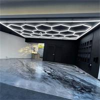 Barre lumineuse LED de plafond avec détails en nid d'abeille 540W, indice de protection IP20, pour bureau, entrepôt et jardin
