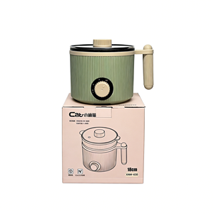 Casserole électrique multifonctionnelle antiadhésive <span class=keywords><strong>de</strong></span> 1800 ml, petite casserole électrique portable, cuisson avec cuiseur vapeur - Product Image 5