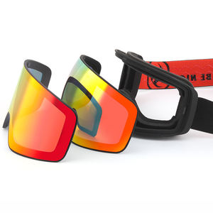 Alta Qualidade Snowboard Óculos Lentes Duplas Anti Nevoeiro Ski Goggles Custom Logo Snow Goggles Snow-6100 - Product Image 4