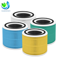 Filter Udara Pembersih Udara untuk Rumah Kompatibel dengan Levoit Core 300 P350 True HEPA Karbon Aktif 4 Pack Langsung dari Pabrik