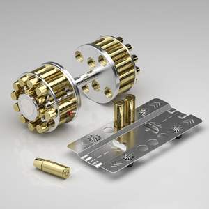 ดัมเบลเหล็กเกรดเชิงพาณิชย์ 26 กก. แบบปรับน้ำหนักได้ ชุบเคลือบด้วยไฟฟ้า แผ่นน้ำหนักสำหรับการฝึกความแข็งแรงแบบหนัก สำหรับการออกกำลังกายบริเวณเอว - Product Image 1