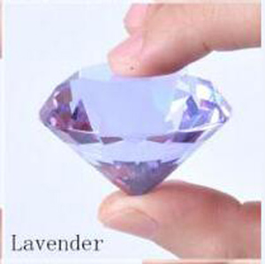 Aliexpress Purple Amethyst Glass Crystal Diamond Factory Desk Decoration Decorative Glass <strong>Gems</strong> Lavender Diamond Crystal <strong>Crafts</strong> - Product Image 6