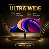 Monitor de Oficina para PC 24U631A-B, Panel IPS QHD (2560x1440), 5ms, 100Hz, HDR 10, SRGB 99% (CIE1931), Inclinable, con USB-C 2.0 (15W)