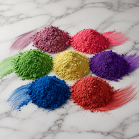 Nouvelle Poudre de Mica Naturelle Scintillante Colorée 2026, Pigment Nacré, Idéale pour l'Artisanat en Résine et les Cosmétiques pour Ongles en Époxy