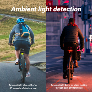 Omni Bike Accessoires Télécommande Bicycle Light Led C1Smart Bicycle Wireless Turn Rear Light - Product Image 6