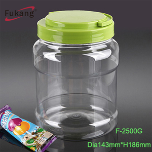 Hộp Đựng Kẹo Mút Lớn Bằng Nhựa PET Cấp Thực Phẩm, Chai Đóng Gói Đựng Thực Phẩm 1 Gallon Có Nắp Đậy Frasco Comida - Product Image 3