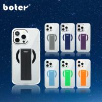 Funda para Teléfono de TPU y PC con Carga Inalámbrica Magnética, Antigolpes y Transparente para iPhone 13, Fabricante OEM ODM de China