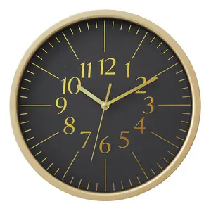 12 Inch Large Aluminum Or Plastic Wall Clock Background Design For Home Office Hotel Clock Wooden
