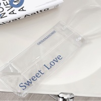 Vente en gros de sacs portables à poignée en plastique transparent personnalisés avec logo personnalisé et thermoscellable