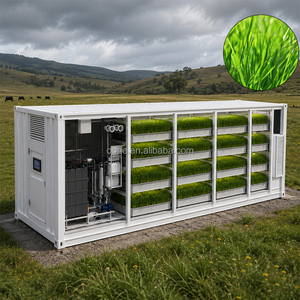 Containerized Hydroponic Fodder System for Livestock Feed Barley <strong>Grass</strong> Growing Farm Equipment - Product Image 5
