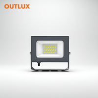 Projecteur LED extérieur étanche IP65 20-200W en aluminium, série avec capteur de puissance et température de couleur commutables, pour entrée de stade et jardin