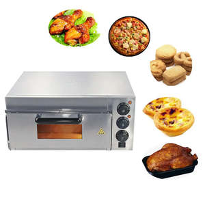 Grande capacità commerciale elettrico <span class=keywords><strong>Pizza</strong></span> forno singolo strato di cottura per la torta di pane e <span class=keywords><strong>Pizza</strong></span> un vassoio forno per attrezzature da forno - Product Image 1