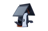 CITAQ T80 Tablette POS tout-en-un à double écran avec imprimante thermique, Bluetooth 5.2, Wi-Fi 6, garantie de 3 ans, 1366x768