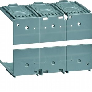 Coperture di collegamento posteriori Hager versione rimovibile per H3+ P250 3P, profondità 14,5 cm, altezza 10,5 cm, larghezza 5 cm - Product Image 1