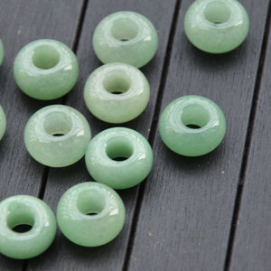 Natural Agate Carving 6mm Large Hole Beads Abacus Donut Shape DIY Jewelry Braided <b>Rope</b> <b>Bracelet</b> Material - Product Image 3