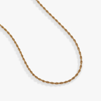 Collier chaîne à maillons miniatures en acier inoxydable plaqué or tendance et classique pour femme avec un design géométrique pour un anniversaire