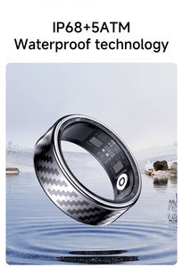 Bague connectée SY02 en acier inoxydable, suivi d'activité, surveillance de la santé, suivi du sommeil, étanche IP68, analyse du sommeil par IA, autonomie 10-15 jours - Product Image 4