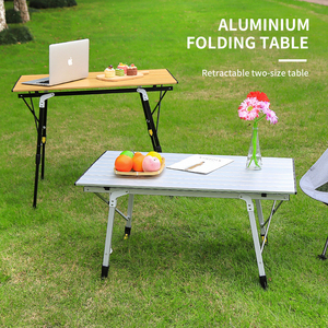 <span class=keywords><strong>Mesa</strong></span> de Camping Plegable Personalizada, <span class=keywords><strong>Mesa</strong></span> de Aluminio Portátil Ajustable para Picnic, Camping y Actividades al Aire Libre - Product Image 6