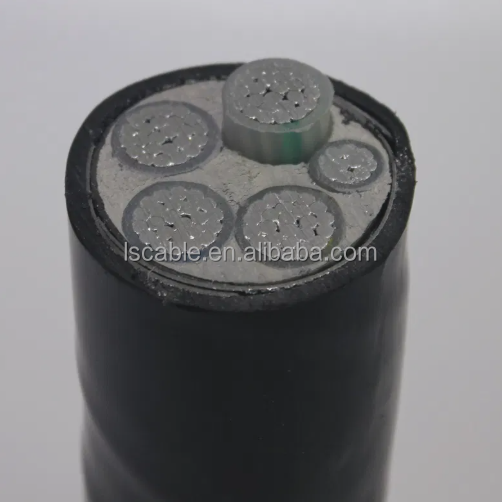 0.6/1kv Low Voltage Cable PVC VLV Aluminum Conductor 4 Core Power Cable 3*50mm2 Electric Wire Power Cable Customization