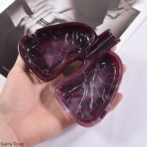 Arly Riser แม่พิมพ์ซิลิโคนที่เขี่ยบุหรี่โมเดล<span class=keywords><strong>ปอด</strong></span>คริสตัลแบบไม่สม่ำเสมอกล่องเก็บเครื่องประดับเรซินอีพ็อกซี่แม่พิมพ์หล่อ - Product Image 6