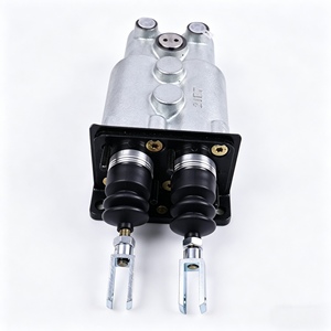 Vanne de commande de frein 87714038 pour <span class=keywords><strong>Case</strong></span> 580ST 590ST 695ST / Chargeuse-pelleteuse New Holland, ensemble maître-cylindre de frein - Product Image 2