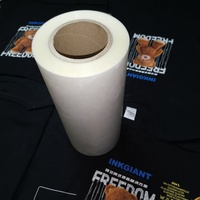 Film de transfert thermique DTF INKGIANT Color Boost 30*100m 75um Double Mat Instant PET pour application d'impression textile à haute température