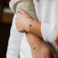 Bracelet Emanco, bijoux de boutique, bracelet avec pendentif, bracelet minimaliste de haute qualité, bracelet sculpté, cadeau de couple DIY