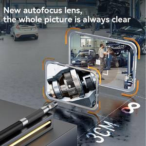 S10 Nouvel <span class=keywords><strong>Endoscope</strong></span> Articulé Industriel Professionnel 5 Pouces 360 °   Caméra d'inspection vidéo pour conduites d'égout, outils de réparation - Product Image 4