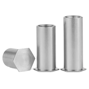 Separadores Roscados Ciegos de Acero Inoxidable 304 y Aluminio M2 M3 M4 M5 M6, Tipo BSOS, de Ajuste por Presión y Autoajustables - Product Image 4