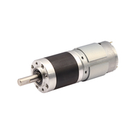 Motor DC Brushless Magnet Permanen 12V 300 RPM 6V/24V Torsi Tinggi Kecepatan Rendah 28MM Planetary untuk Kipas & Penggunaan Rumah Pintar