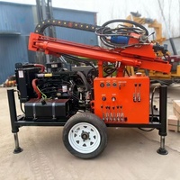 Machine de forage rotative pour puits d'eau Hongrun 200m