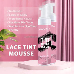 <span class=keywords><strong>Mousse</strong></span> Teintante Fondante pour Dentelle de Perruque Brun Foncé, <span class=keywords><strong>Mousse</strong></span> de Teinture pour Dentelle pour Fermetures Frontales, Correcteur de Perruque Effet Naturel, <span class=keywords><strong>Mousse</strong></span> de Finissage - Product Image 2
