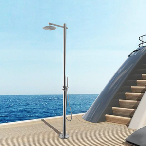 Columna de Ducha Independiente de Acero Inoxidable Cromado <span class=keywords><strong>para</strong></span> <span class=keywords><strong>Piscina</strong></span>, Jardín o Playa - Product Image 6