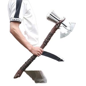 Mousse PU Viking <span class=keywords><strong>Moyen</strong></span> Âge Médiéval Hache Jouet Arme - Product Image 1