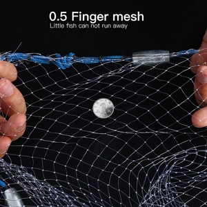 แหจับปลาแบบใช้มือโยนเดี่ยวชนิดอเมริกัน - Product Image 3