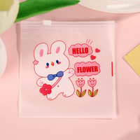 Sac de shopping en plastique givré avec fermeture éclair coulissante pour vêtements, impression de logo personnalisée, emballage pour vêtements