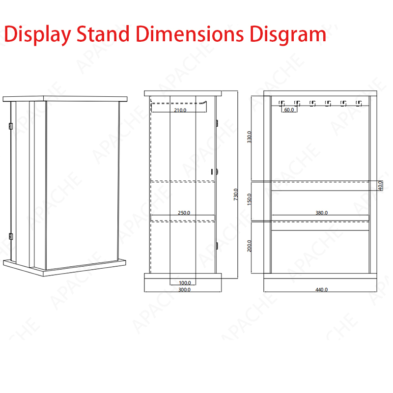 Custom Multi-functional Mobile Phone Accessories Display Racks for Store & Supermarket — view 2