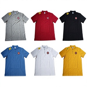Camiseta de Golf Formal para Hombre, Bordada, con Logotipo Personalizado, Tejido de Punto, Secado Rápido, Manga Corta, Estilo Veraniego - Product Image 1