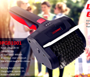 แปรงทำความสะอาดเตาบาร์บีคิวไร้สายแบบชาร์จไฟได้ 8V - Product Image 6