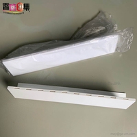 Support adhésif imperméable en plastique acrylique blanc pour essuie-parfum et présentoir de papier test de parfum, Marque ZM, Modèle ZM485, Guangdong
