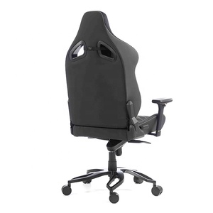 <span class=keywords><strong>Chaise</strong></span> de bureau de qualité supérieure, mobilier commercial, structure en acier, logo OEM, <span class=keywords><strong>chaise</strong></span> de jeu souple avec vérin à gaz classe 4, noire - Product Image 4