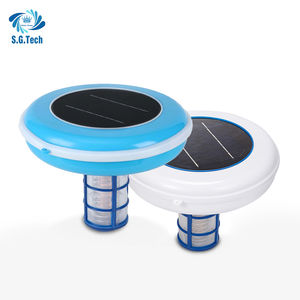 Corona de agua Limpiador de piscina flotante de alta calidad Ionizador solar Equipo purificador de agua Filtro de plástico para piscina - Product Image 3